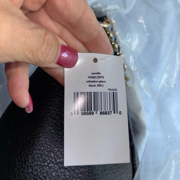 NWT $298 Kate Spade WHITAKER PLACE AURELIA BLACK - Picture 12 of 12